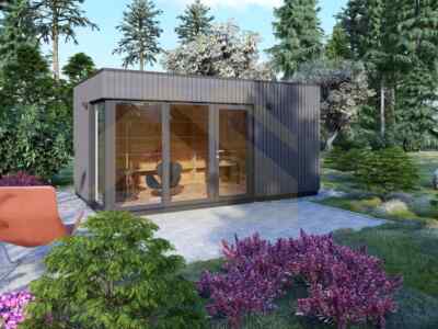 Abri de jardin Lyon - 20m²-chalet-jardin en bois en kit sans